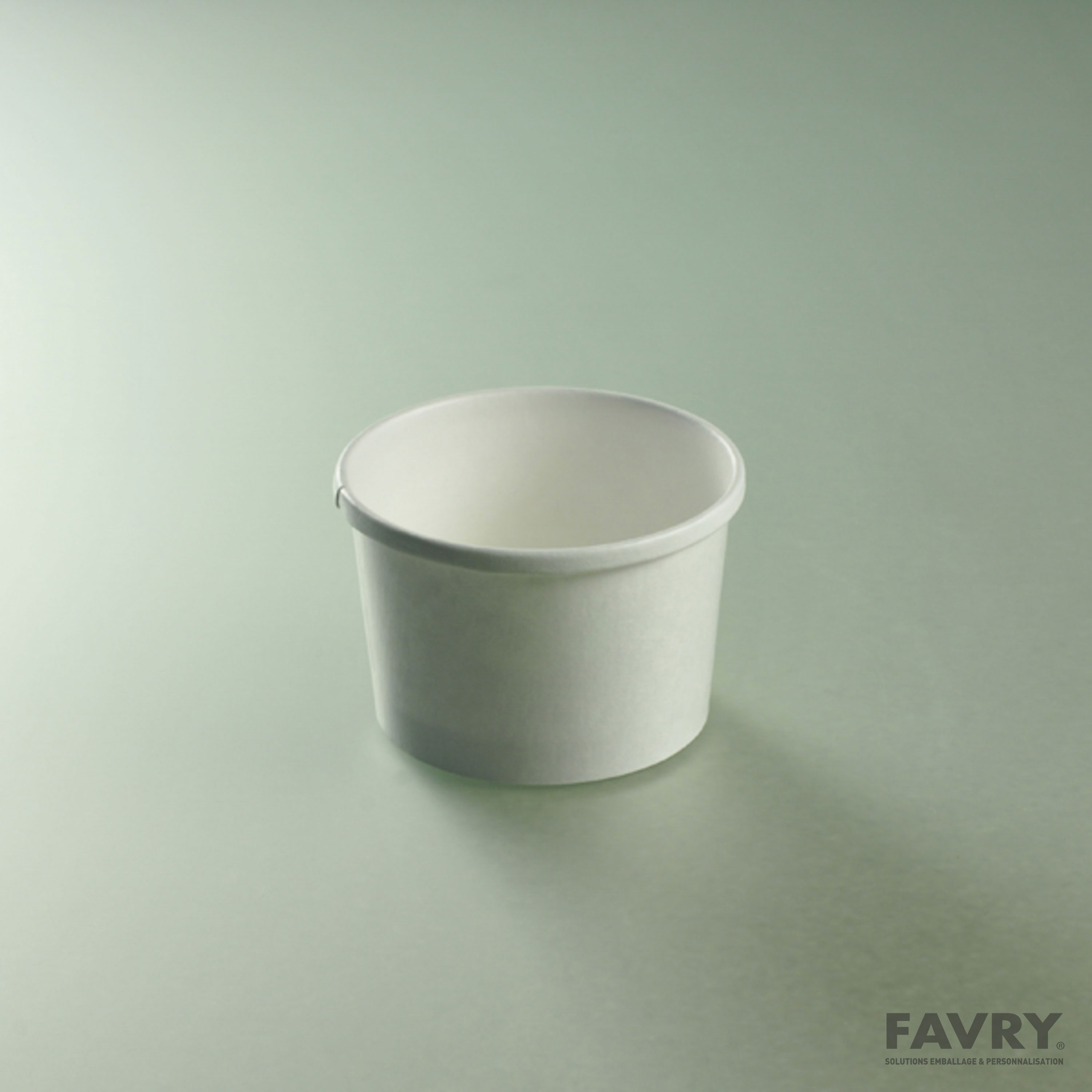 POT A SOUPE/GLACE CARTON BLANC ISOTHERME 240ML Ø91 H.60MM /25 couv 10314-40008