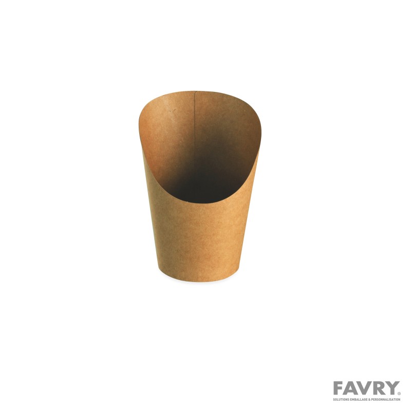 Pot wrap carton brun Ø8 x 12 cm | Favry