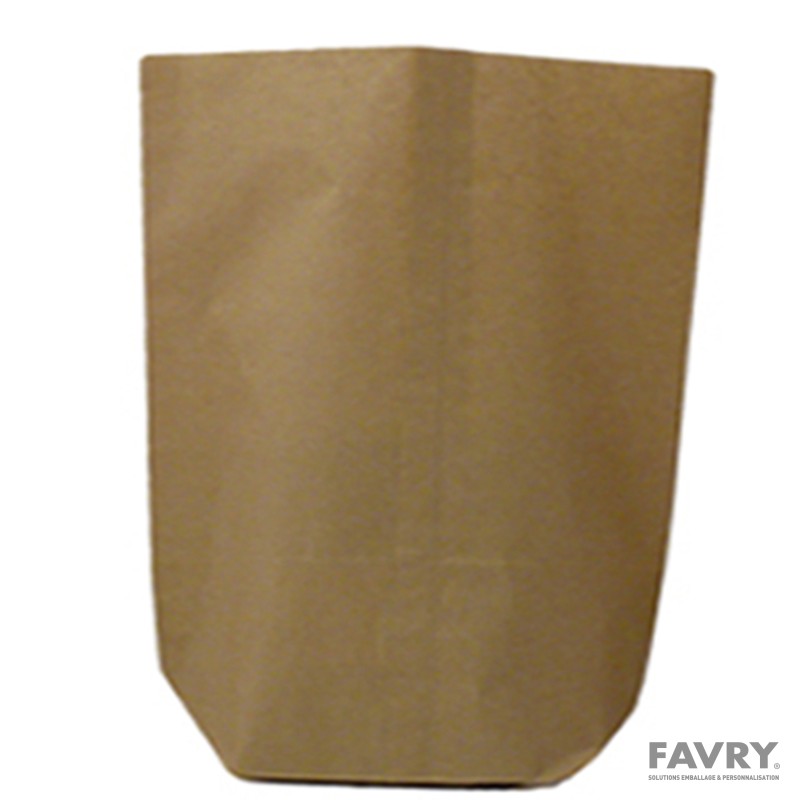 Sac écorne kraft brun 375 x 540 mm | Favry