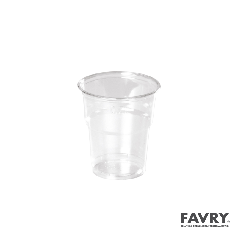 Shaker plastique recyclé RPET 20-25 cl | Favry
