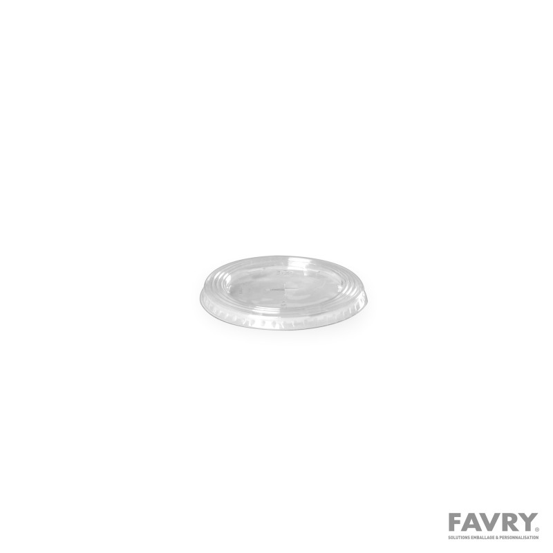 Couvercle plat shaker RPET 40-50 cl | Favry