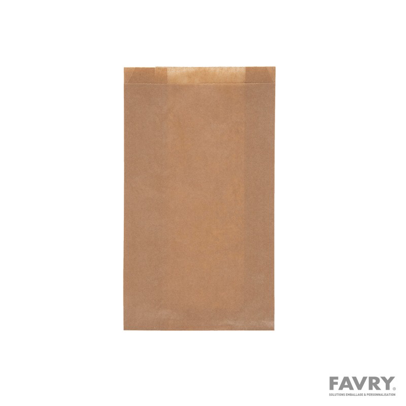 Sac viennoiserie kraft brun n°5 | Favry