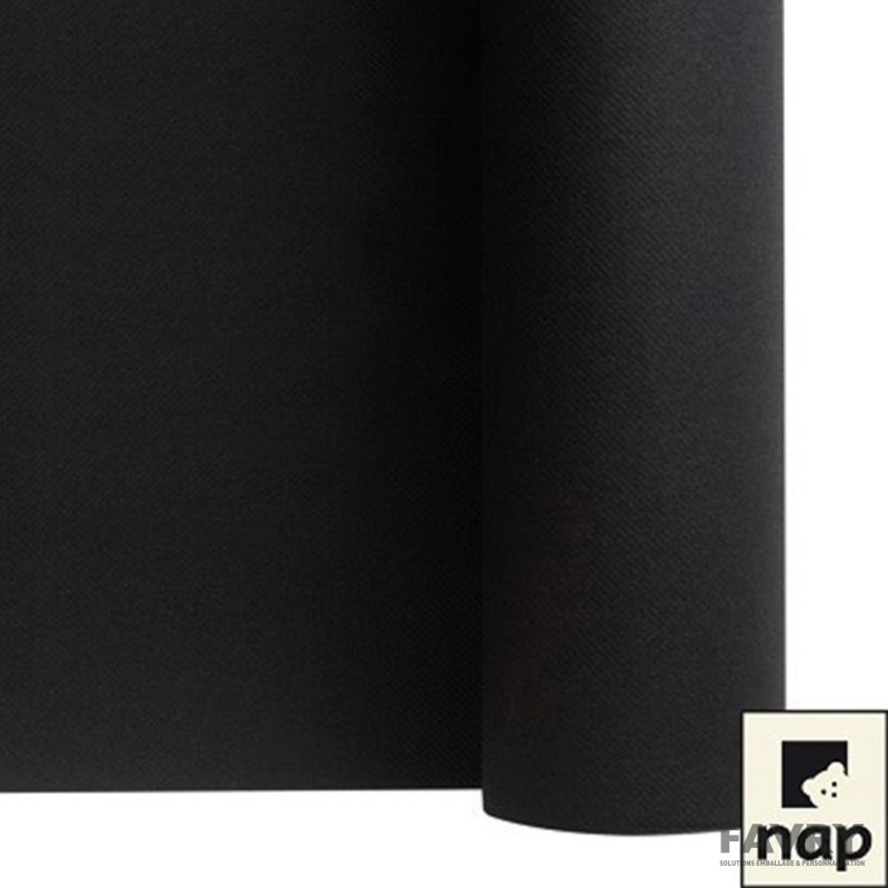 Nappe intissée 1,20 × 50 m noir ébène | Favry