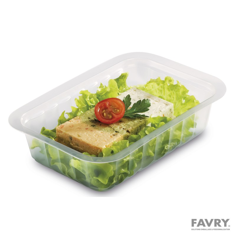 Barquette scellable PP 250 g – Favry Emballage