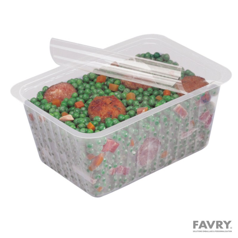 Barquette scellable PP 1000 g | Favry Emballage