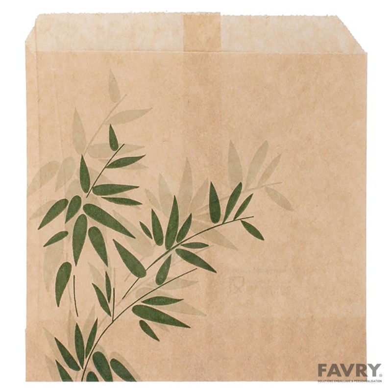 Sachet frite papier 120 x 120 mm | Favry