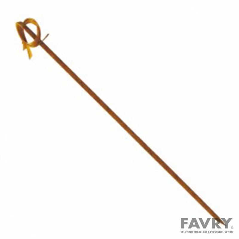 Pique bambou boucle 120 mm | Favry