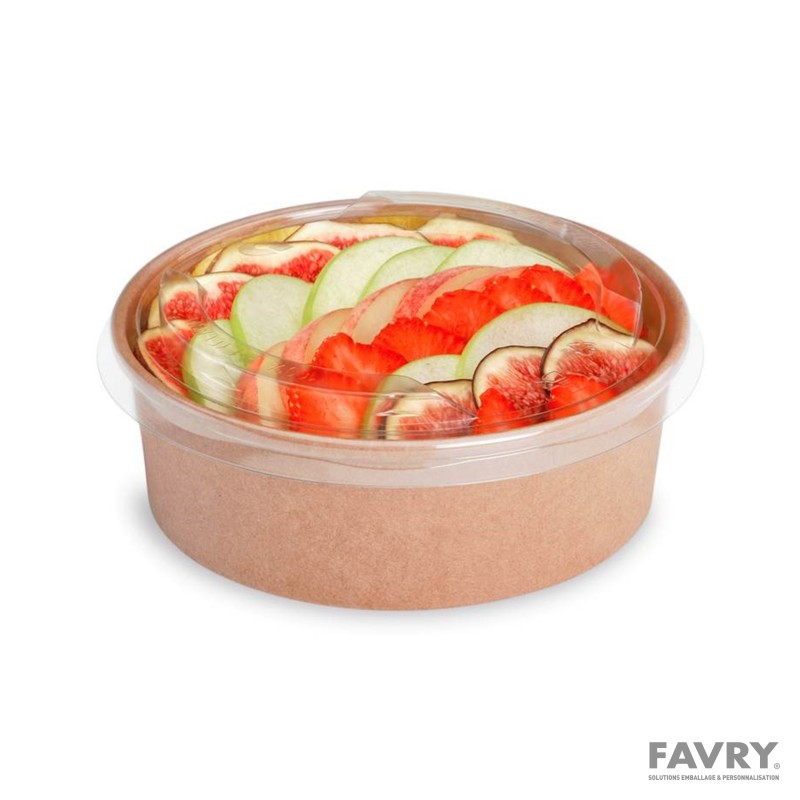 Pot carton brun Ø150 mm 750 ml | Favry