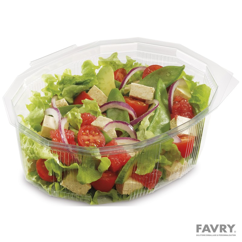 Barquette PET charnière 750 g | Favry
