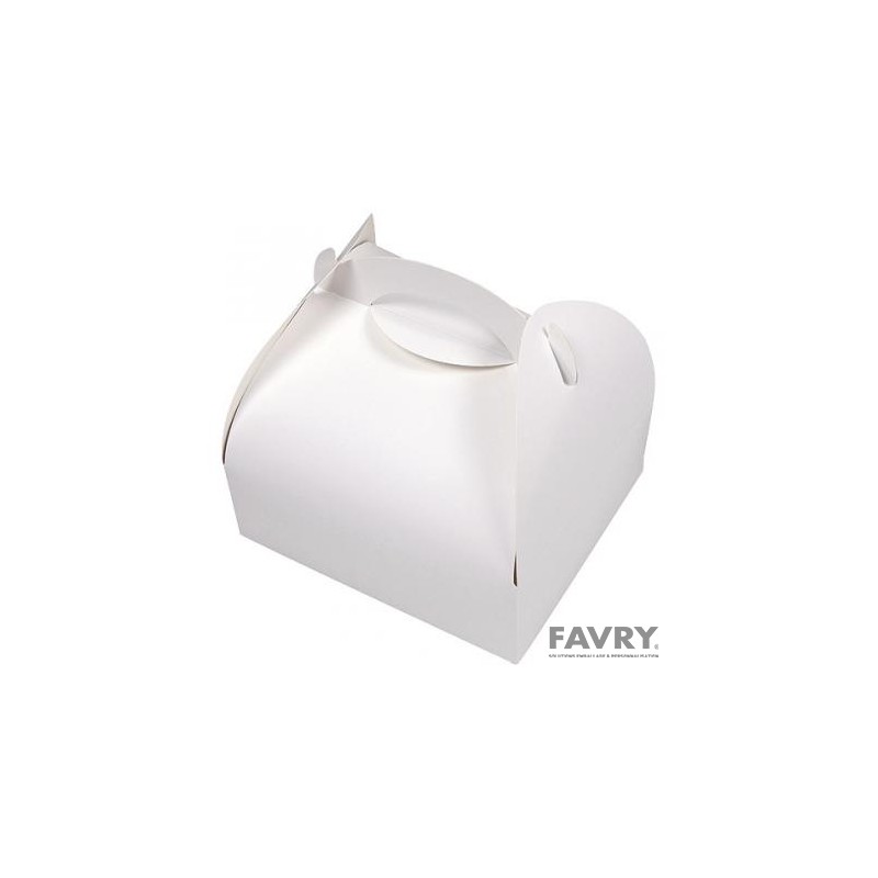 Boîte pâtissière blanche N°7 | Favry