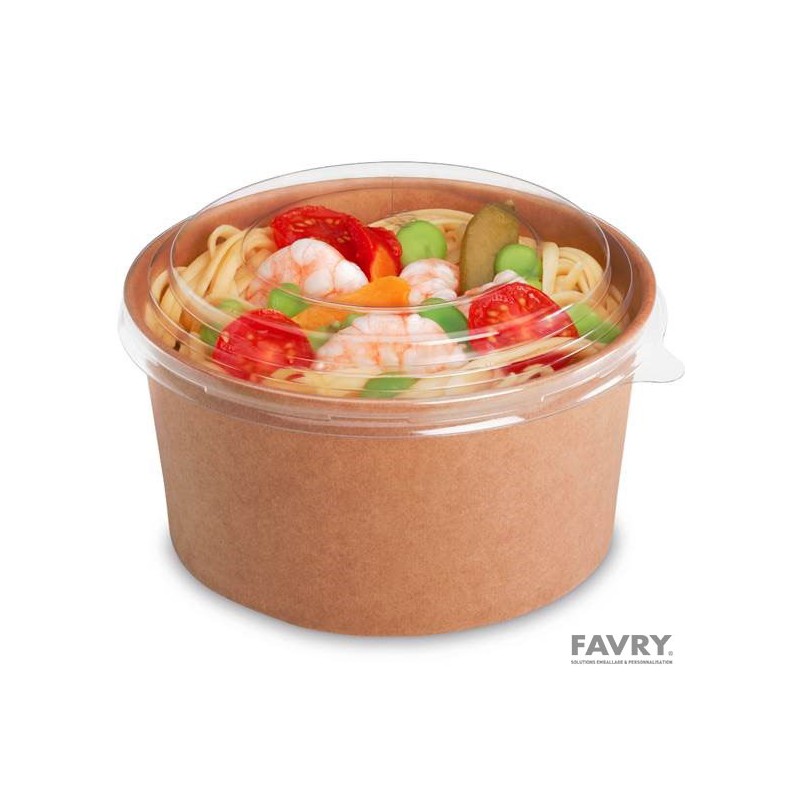 Pot carton brun 500 ml Ø150 mm | Favry