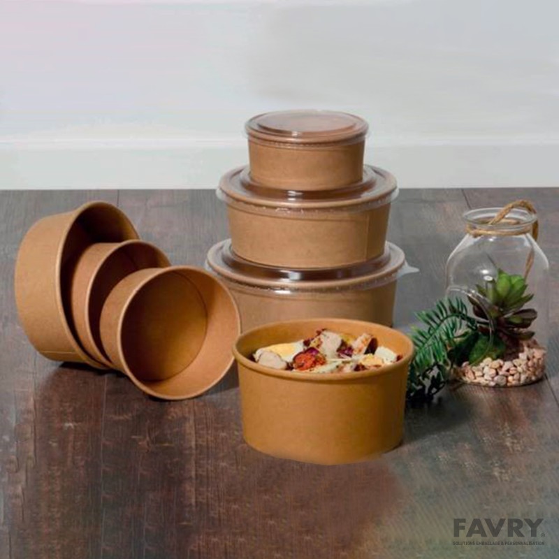 Couvercle PET Ø165 mm - Favry Emballage
