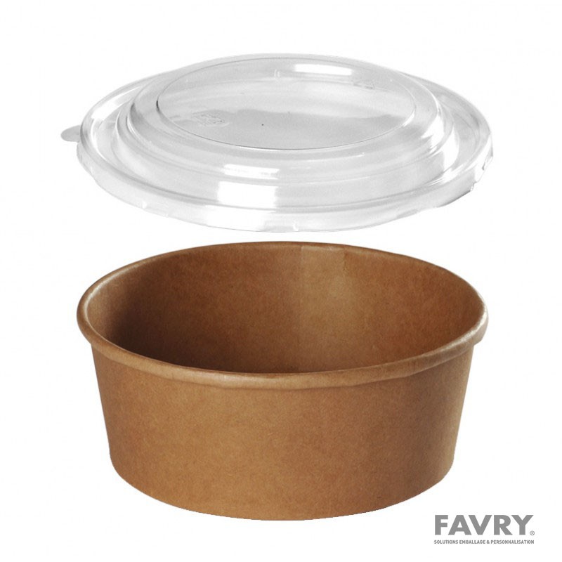 Couvercle PET Ø150 mm – paquet de 50 | Favry