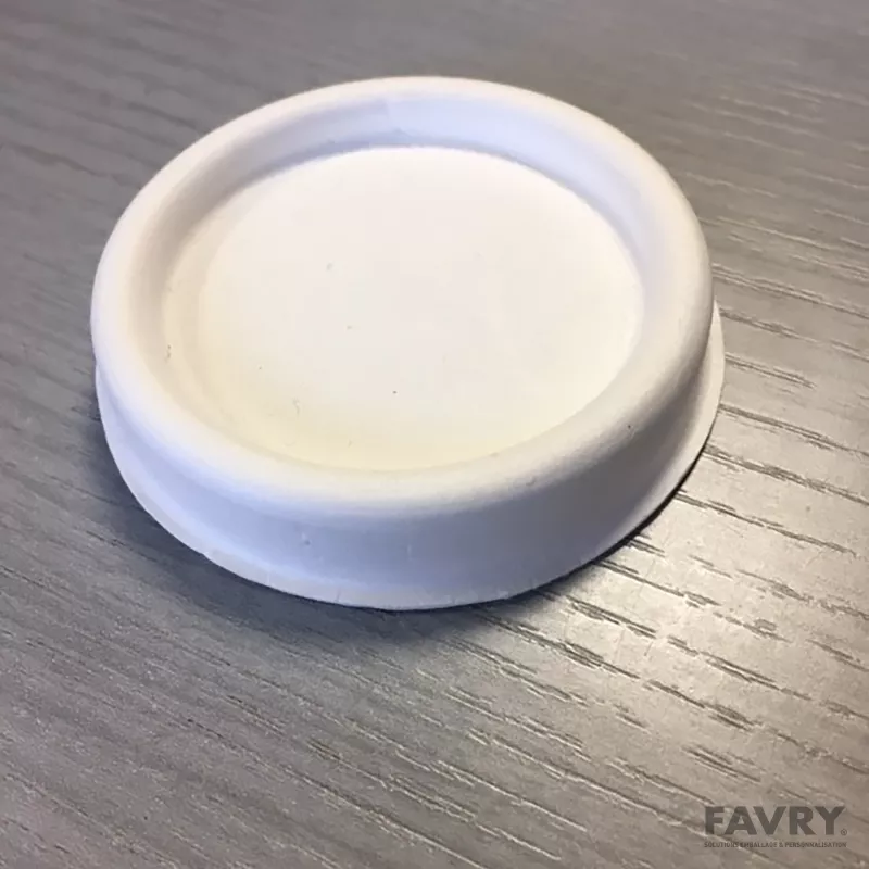 Couvercle plat Ø62 mm biodégradable | Favry