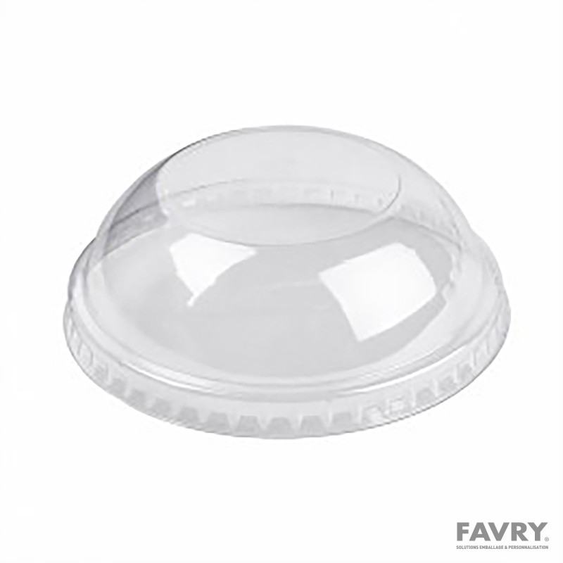 Couvercle dôme PET Ø94 mm | Favry