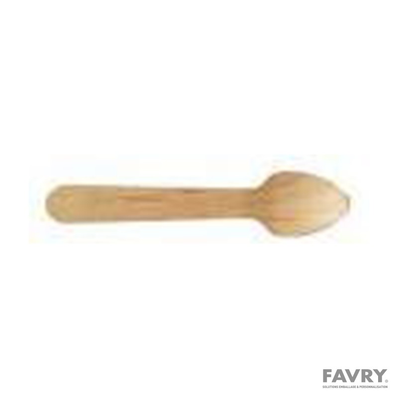 Mini cuillère bois 9,6 cm | Favry
