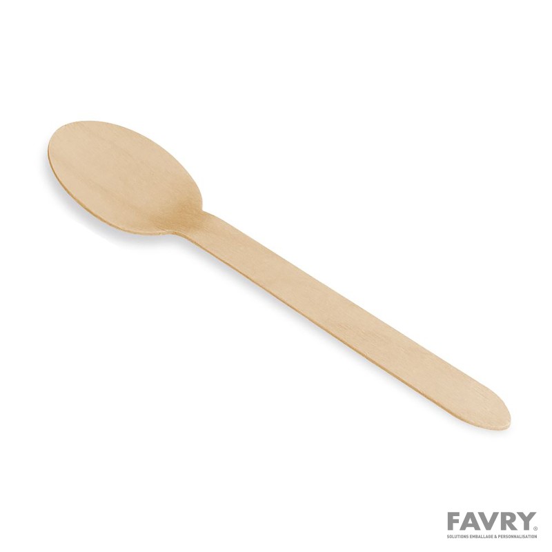 Cuillère bois bouleau 16 cm – Favry