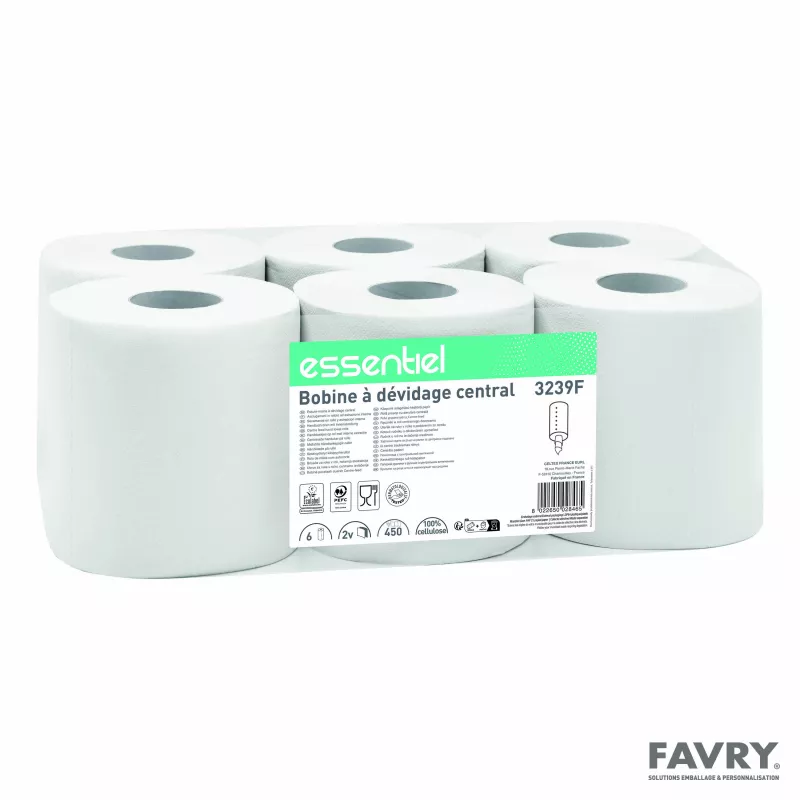 Papier Maxi Mains 2 plis 450 feuilles | Favry