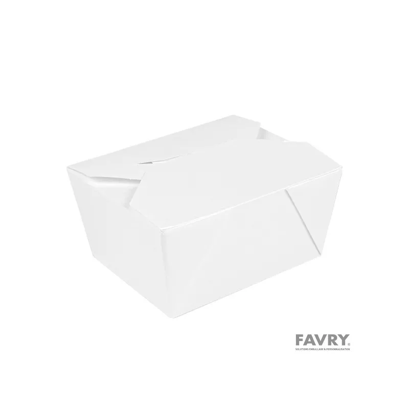 Boîte carton blanche 780 ml 113 x 90 x 63 mm | Favry