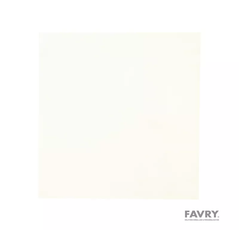Serviette intissée blanche 40 × 40 cm | Favry