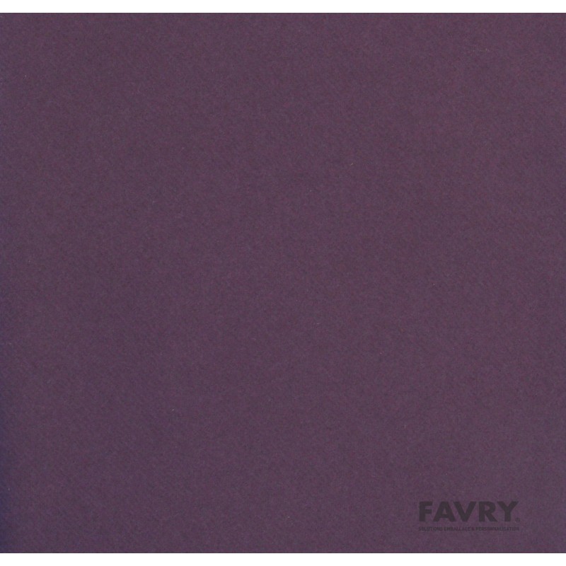 Serviette intissée 40x40 bordeaux | Favry