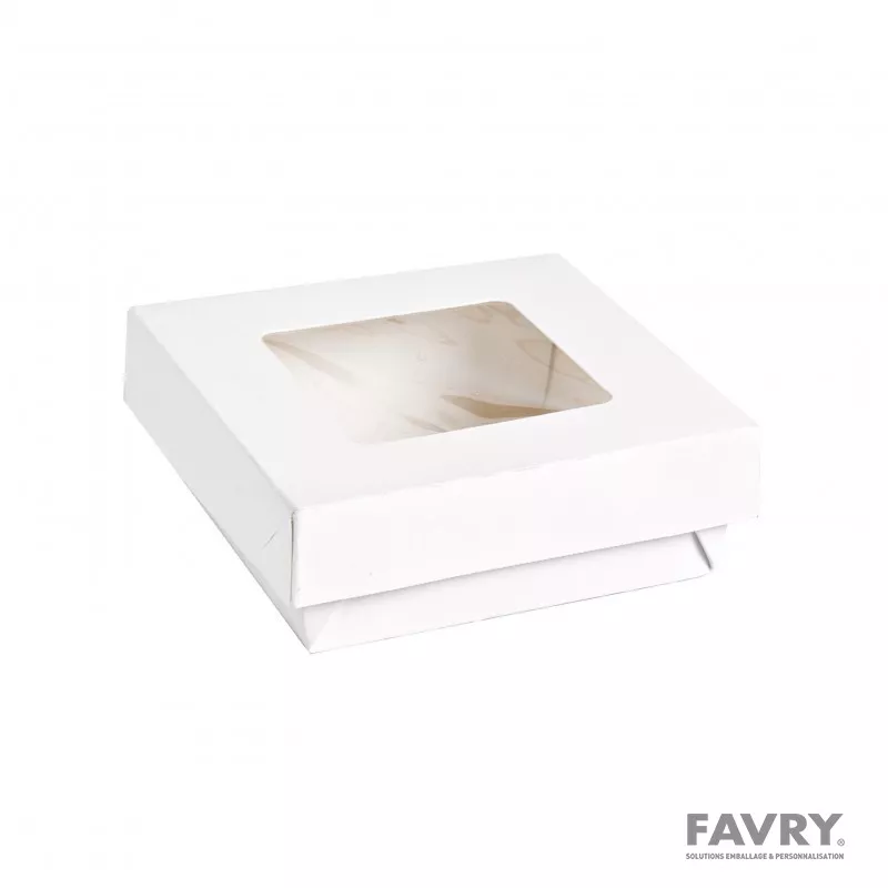 Boîte Kray carton blanc 350 ml | Favry