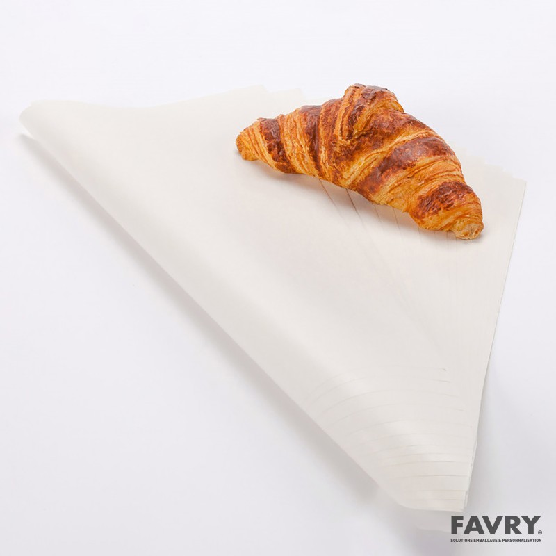 Mousseline blanche 35 gr 40 x 60 cm | Favry