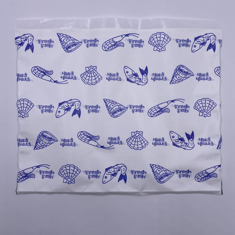 Pochette adhésive 250 x 320 mm Poissonnerie | Favry