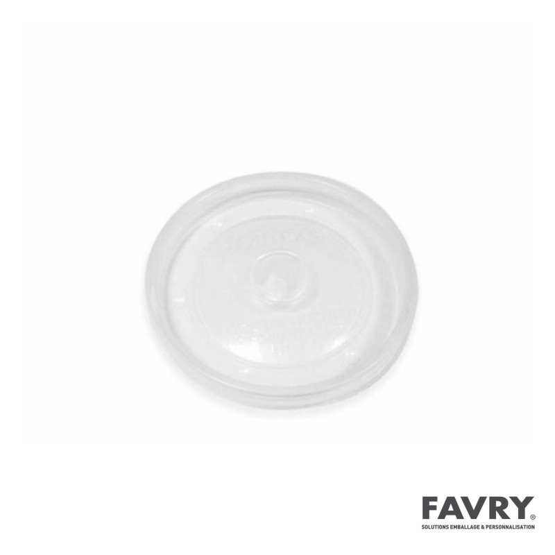 Couvercle PP Ø93 mm pour contenants | Favry Emballage