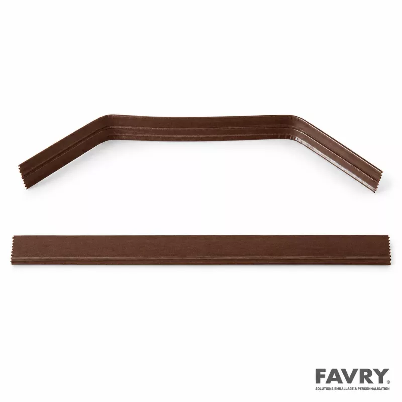 Clip band papier marron 8 x 130 mm | Favry
