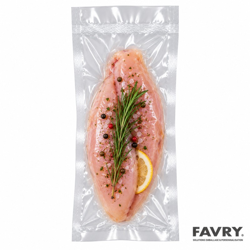 Sac sous vide 200x400 PA-PE | Favry Emballage