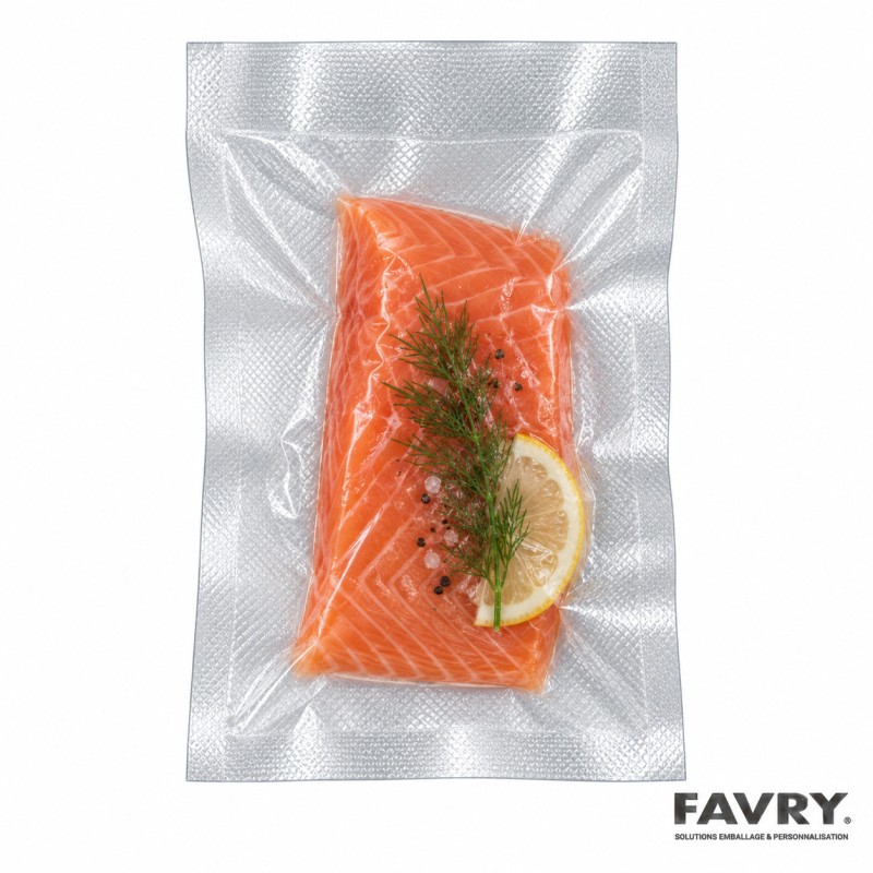 Sac sous vide gaufre 150x250 – Favry