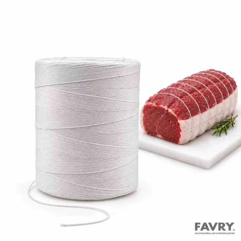 Ficelle rayonne pour rôti polyester 4/8 – 1 kg