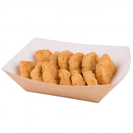 BARQUETTE PLAT PREPARE CARTON KRAFT BRUN 350CC BARQUETTE PLAT PREPARE CARTON KRAFT BRUN 350CC