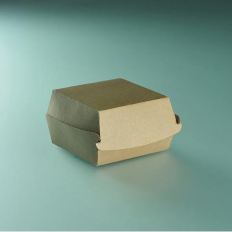 BOITE BURGER CARTON BRUN 100X100X35MM /100 BOITE BURGER CARTON BRUN 100X100X35MM /100
