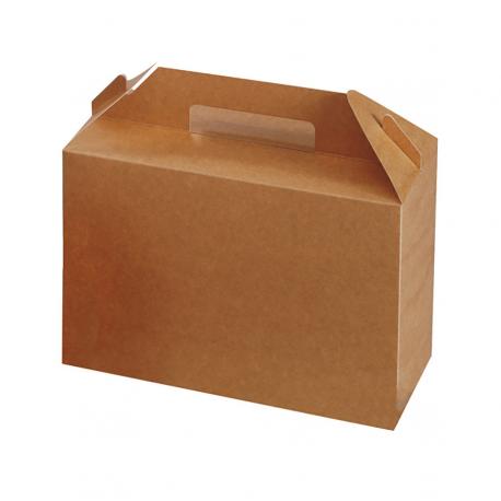 BOITE REPAS 265X128X180MM KRAFT BRUN BOITE REPAS 265X128X180MM KRAFT BRUN