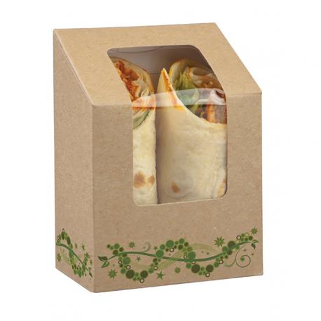 BOITE CARTON KRAFT BRUN COMPOSTABLE 90X50X90/121MM BOITE CARTON KRAFT BRUN COMPOSTABLE 90X50X90/121MM
