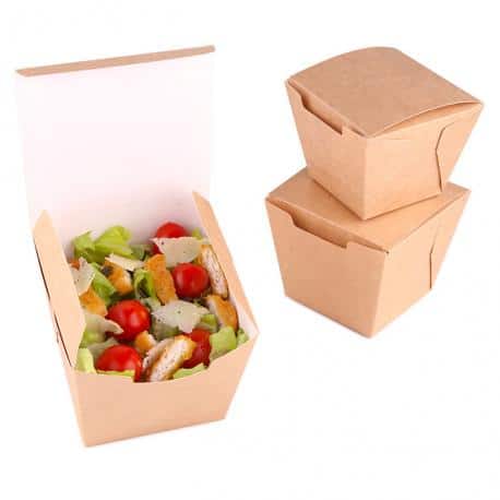BOITE WOK CARTON BRUN 450ML BOITE WOK CARTON BRUN 450ML