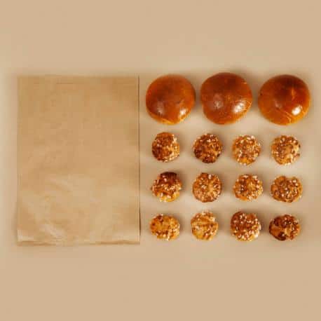 SAC BRIOCHE KRAFT BRUN N°7 240X100X390MM/1000 SAC BRIOCHE KRAFT BRUN N°7 240X100X390MM/1000