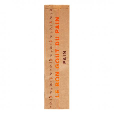 SAC PAIN KRAFT BRUN 120 80X500MM/1000 SAC PAIN KRAFT BRUN 120 80X500MM/1000