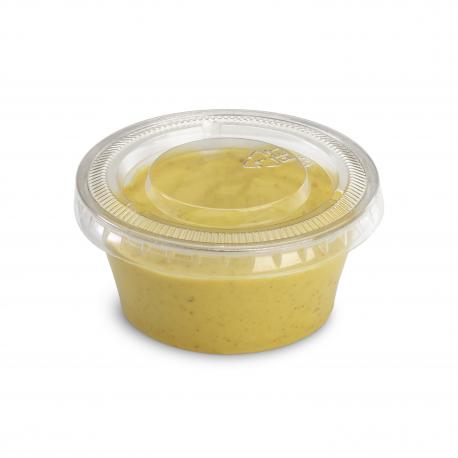 COUVERCLE POT A SAUCE 4.5-6CL D.65MM PET /100 pour 11474-12993