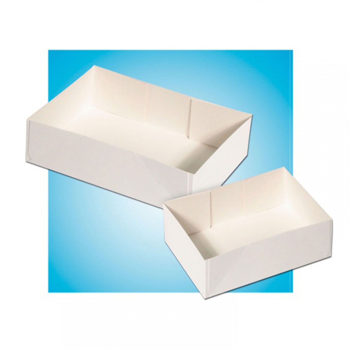 CAISSETTE PATISSIERE BLANCHE N°16 16X11X5CM /100