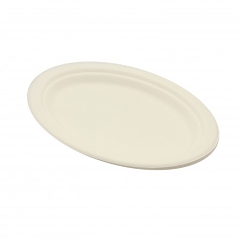 ASSIETTE CANNE A SUCRE OVALE 26CM/50