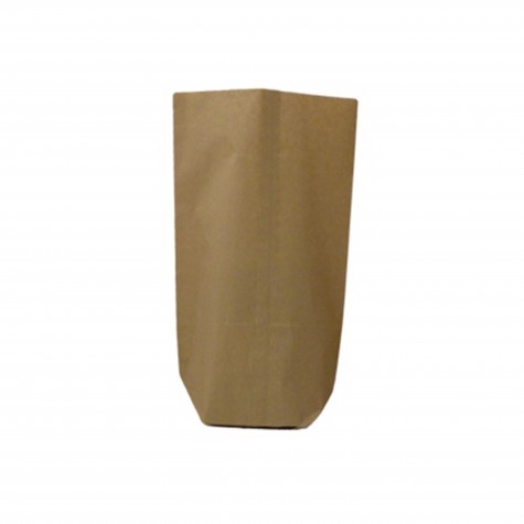 SAC ECORNE DOUBLE KRAFT BRUN 100X185MM N°4 2X50G