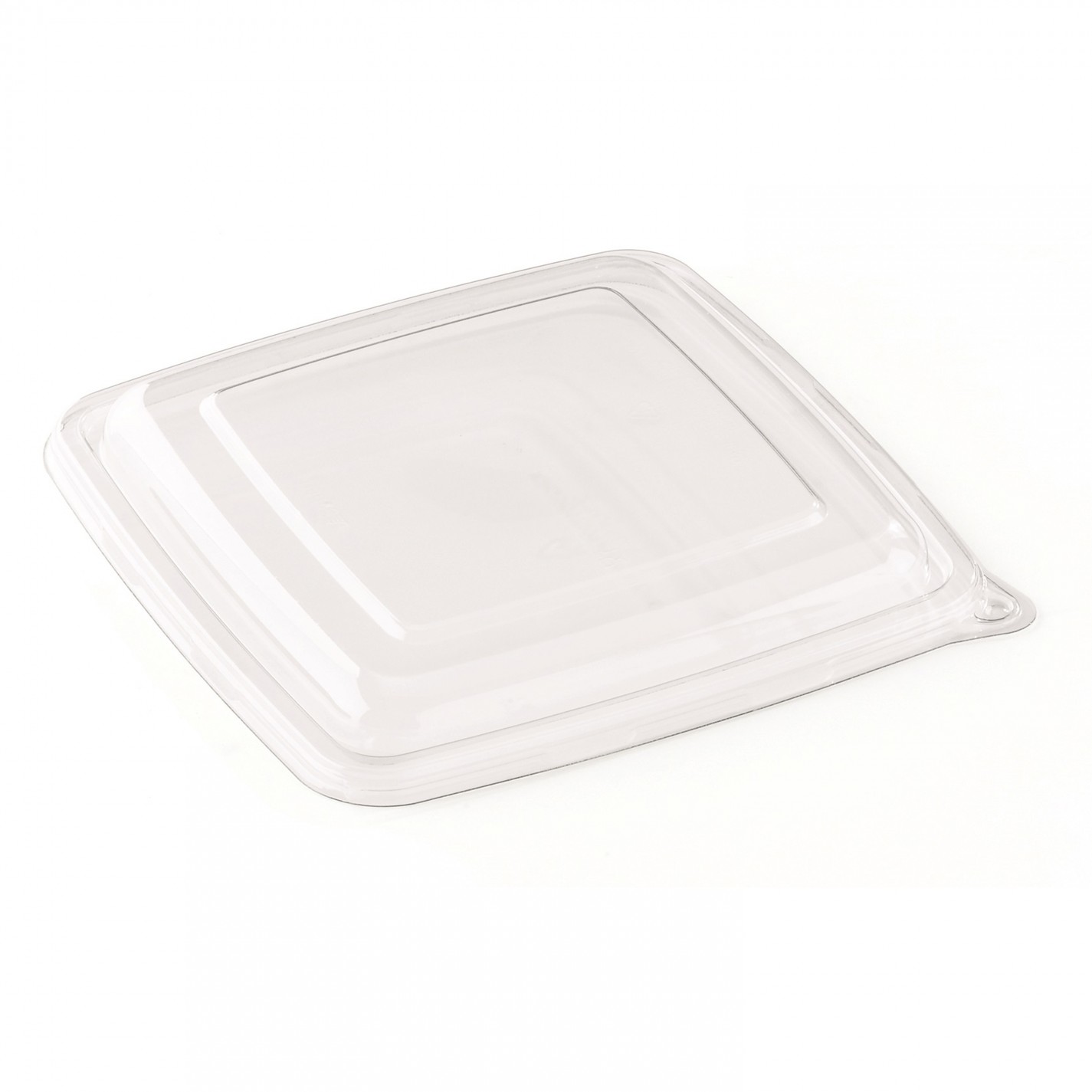 COUVERCLE RPET TRANSPARENT CARRE POUR 10906 ET 10907 /300 COUVERCLE RPET TRANSPARENT CARRE POUR 10906 ET 10907 /300