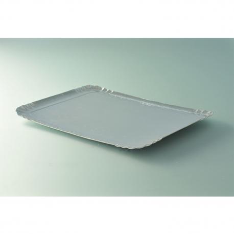 PLATEAU TRAITEUR 25X34CM ARGENT INTERIEUR PLATEAU TRAITEUR 25X34CM ARGENT INTERIEUR