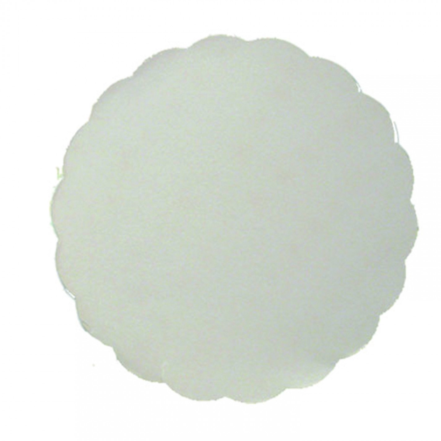 ROND FESTONNE CARTON BLANC D.20CM /500 ROND FESTONNE CARTON BLANC D.20CM /500
