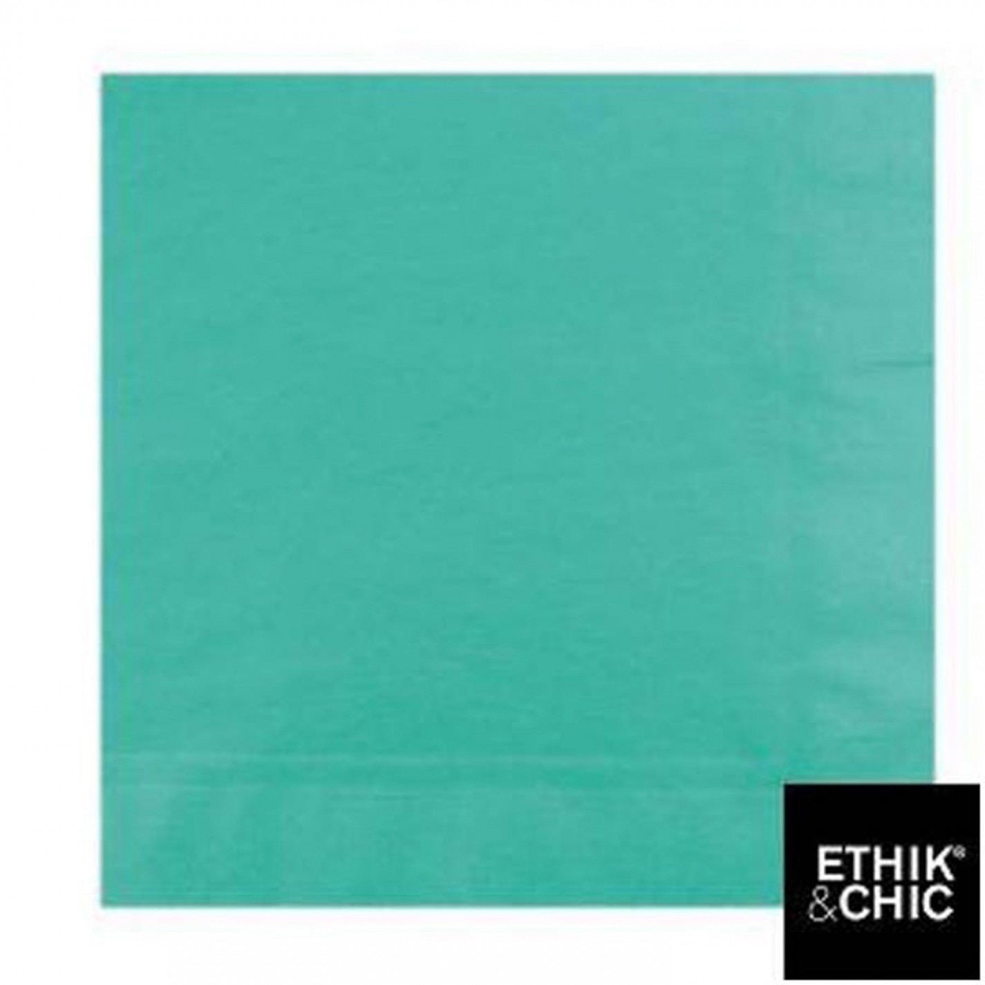 SERVIETTE OUATE 2 PLIS 39X39 VERT LUMIERE /100