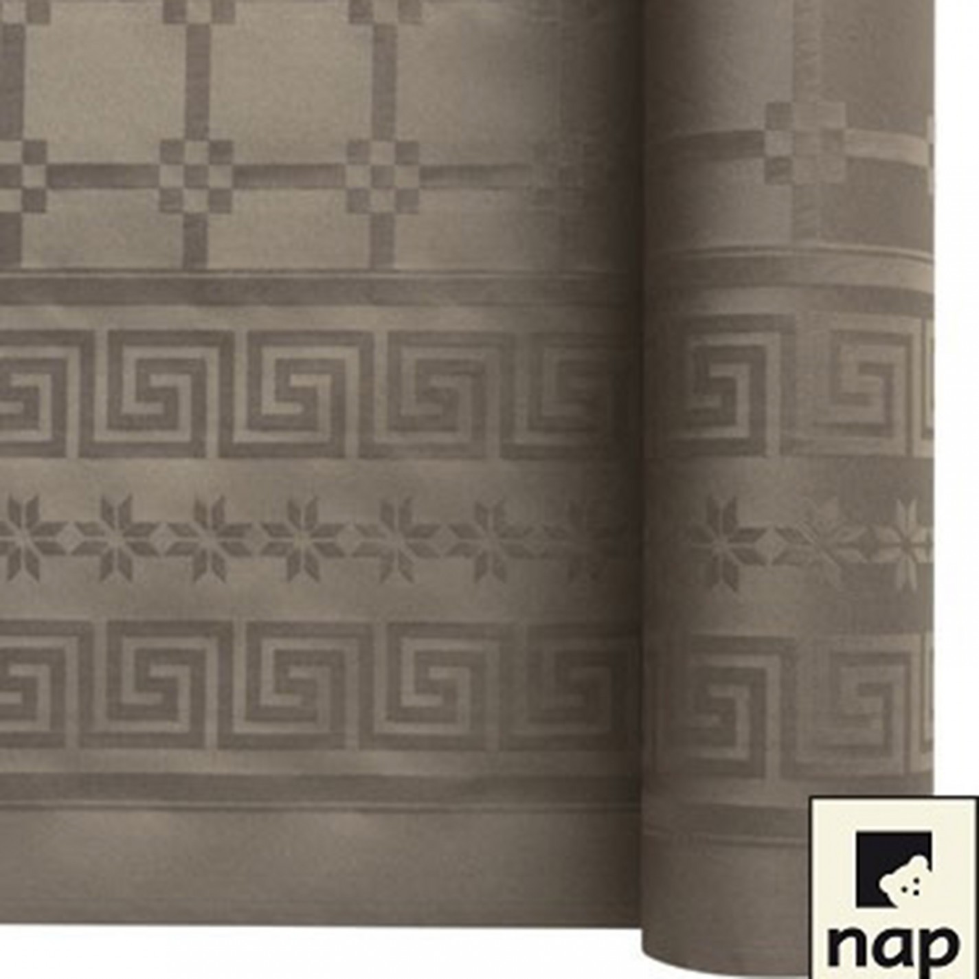 NAPPE DAMASSEE 1.20MX25M ARGILE NAPPE DAMASSEE 1.20MX25M ARGILE