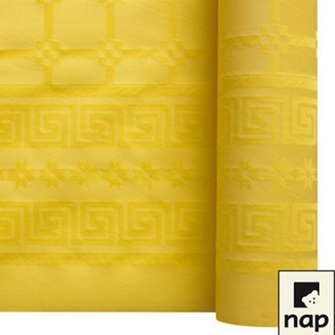 NAPPE DAMASSEE 1.20MX25M CITRON